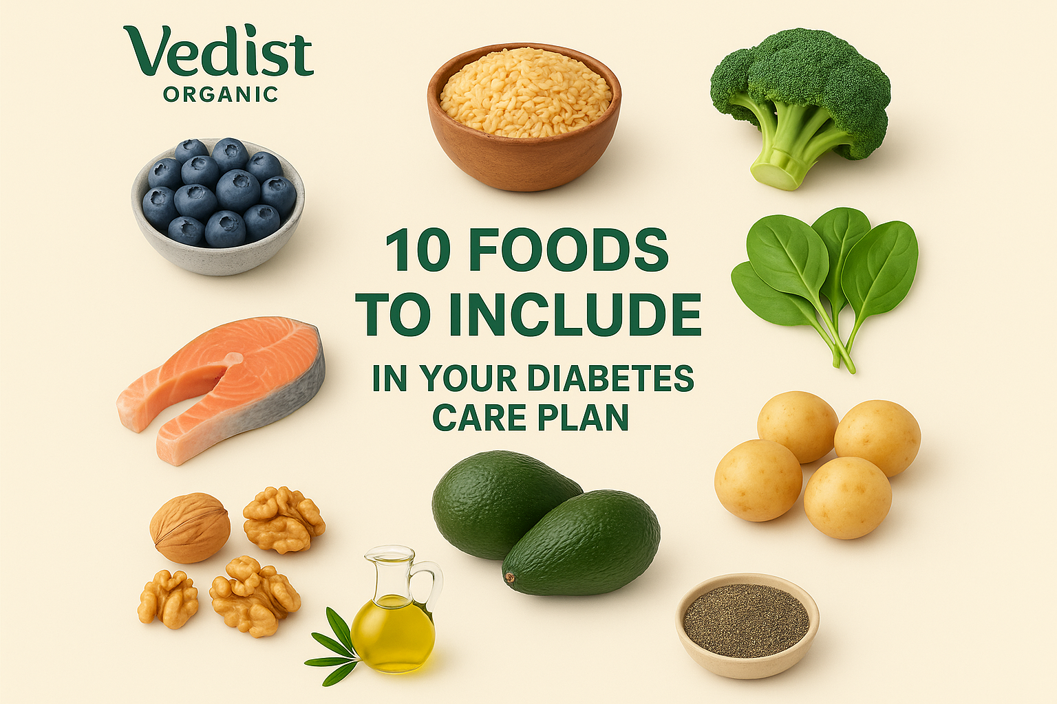 Ten Foods to Include in Your Diabetes Care Plan