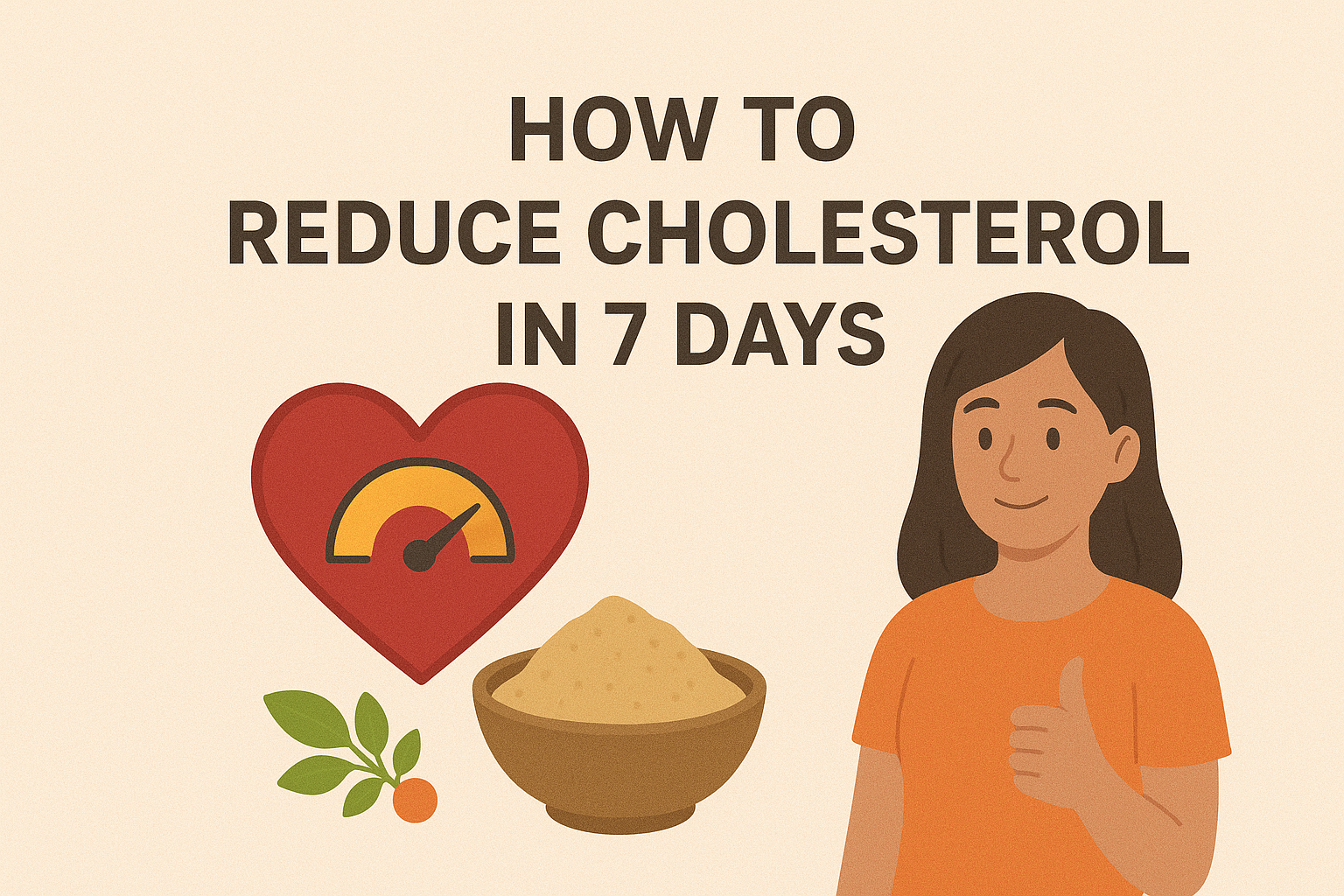 How To Reduce Cholesterol In 7 Days