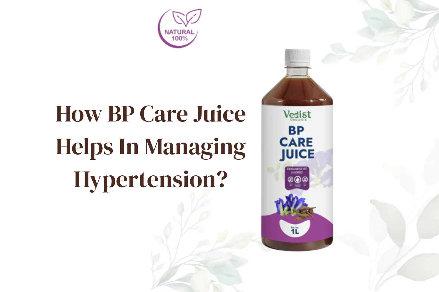 BP Care Juice Helps In Managing Hypertension
