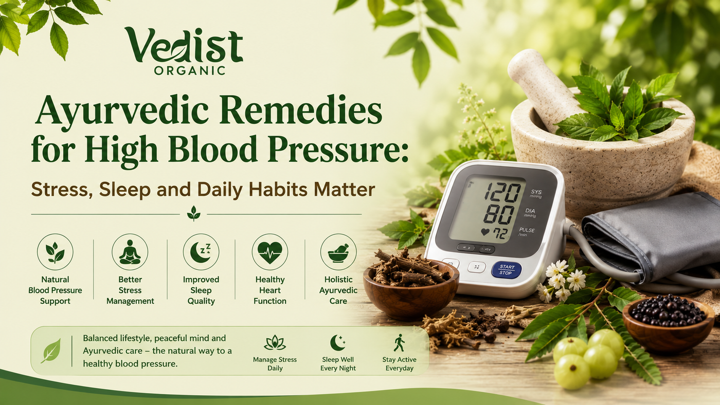 Ayurvedic Remedies for High Blood Pressure: Stress, Sleep and Daily Habits Matter