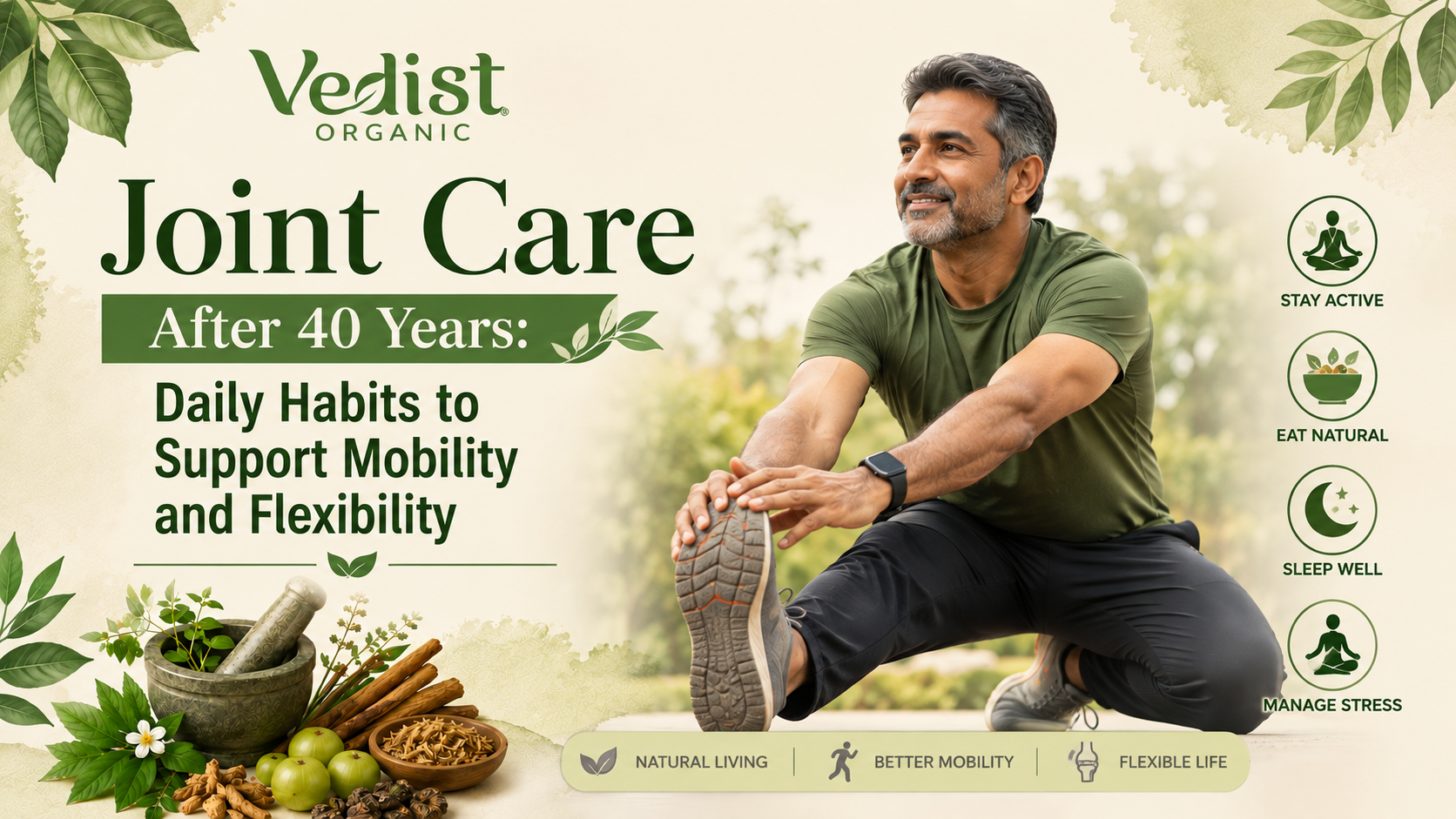 Joint Care After 40 Years: Daily Habits to Support Mobility and Flexibility