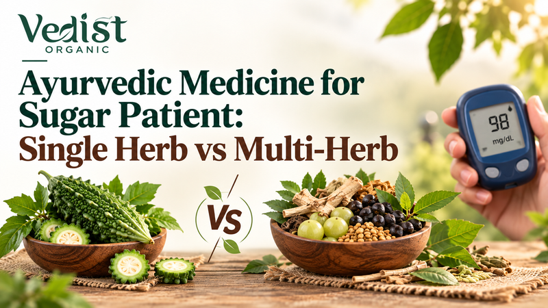 Ayurvedic Medicine for Sugar Patient: Single Herb vs Multi-Herb