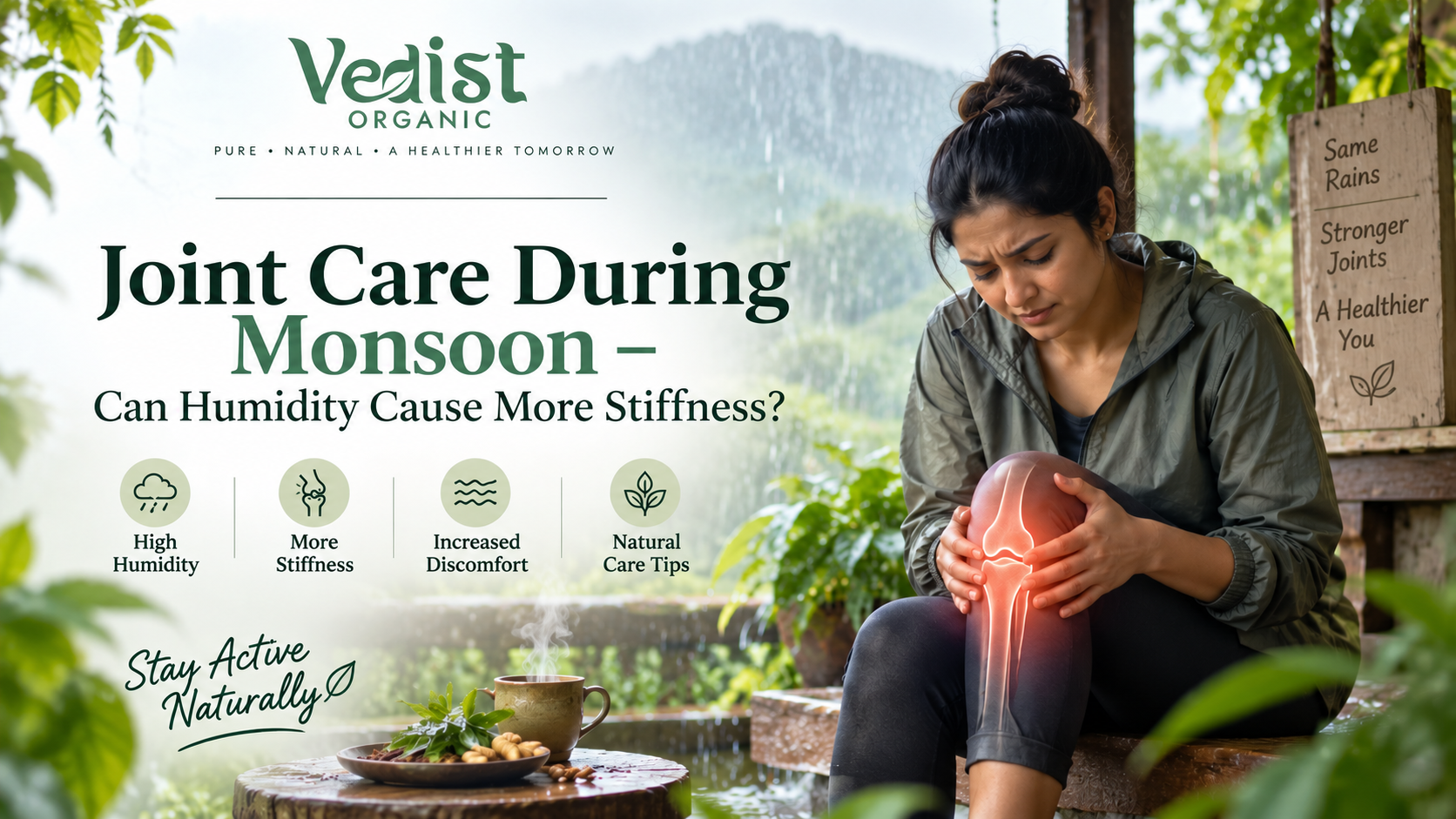 Joint Care During Monsoon – Can Humidity Cause More Stiffness?