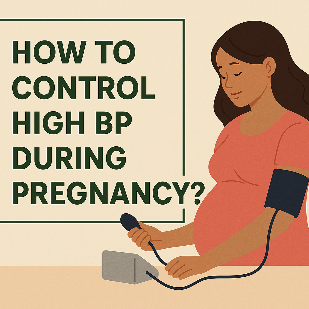 How To Control High BP During Pregnancy?