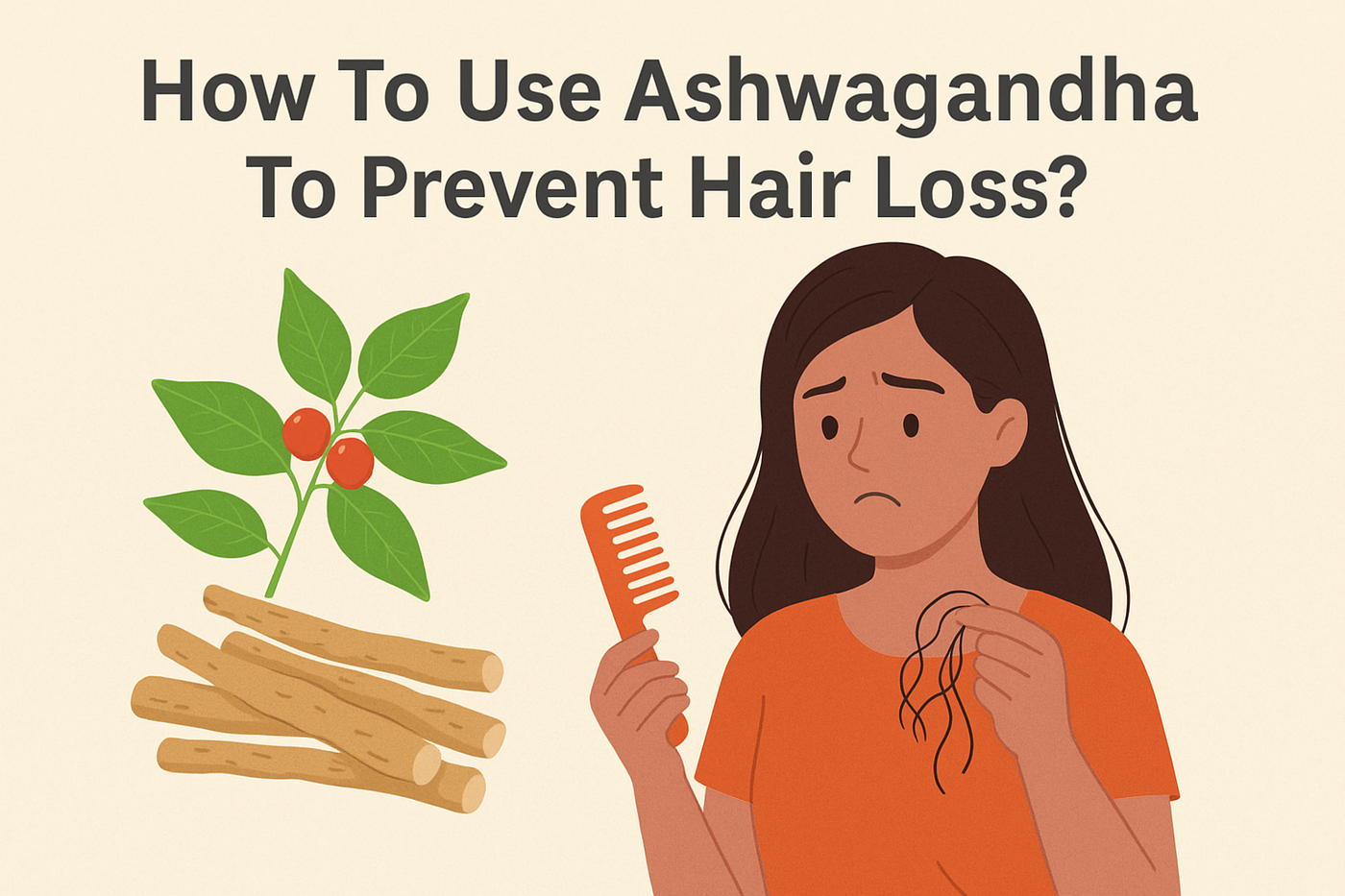 How To Use Ashwagandha To Prevent Hair Loss?