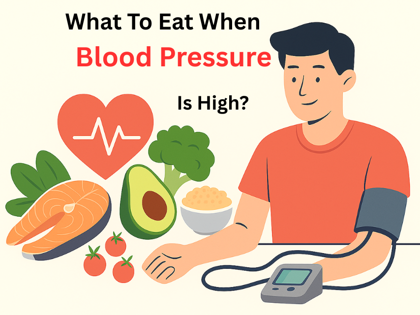 What To Eat When Blood Pressure Is High?